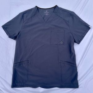 Men’s gray scrub top - size XL
